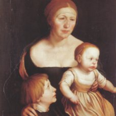 La familia del artista - Hans Holbein El Joven