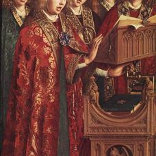 Políptico de Gante (Ángeles cantores) - Jan van Eyck