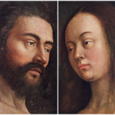 Políptico de Gante (Detalles de Adán y Eva) - Jan van Eyck
