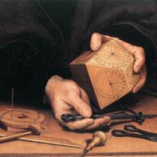 Retrato de Nikolaus Kratzer (Detalle) - Hans Holbein El Joven