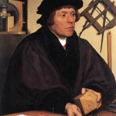 Retrato de Nikolaus Kratzer - Hans Holbein El Joven