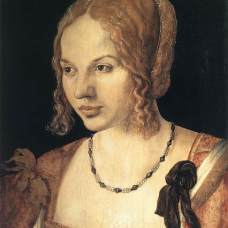 Retrato de una joven mujer veneciana - Albrecht Durer