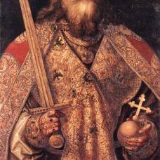 Retrato del Emperador Carlo Magno - Albrecht Durer