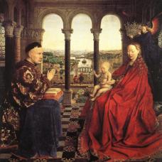 Virgen del Canciller Rolin - Jan van Eyck