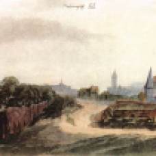 Vista de Nuremberg - Albrecht Durer